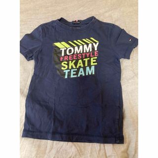 トミーヒルフィガー(TOMMY HILFIGER)のトミーヒルフィガー　キッズTシャツ120サイズ　ネイビー(Tシャツ/カットソー)