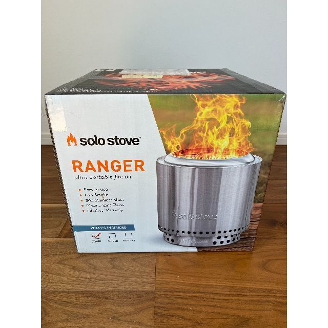 【新品・未開封】solo stove RANGER 焚火