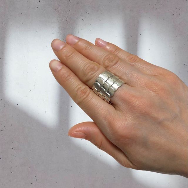 カレンシルバー カレン シルバー 12号 アクセサリー 指輪 リング メンズのアクセサリー(リング(指輪))の商品写真