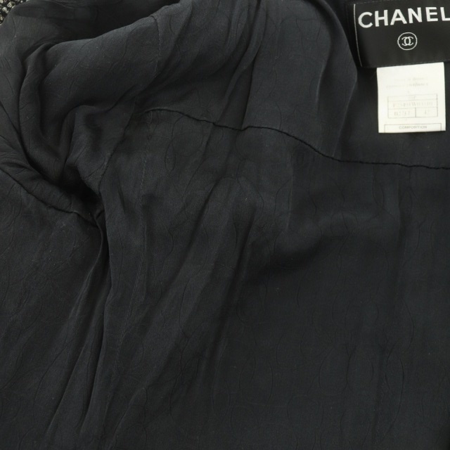 CHANEL(シャネル)のシャネル ココマークボタン ツイードジャケット テーラードジャケット 05P レディースのジャケット/アウター(その他)の商品写真