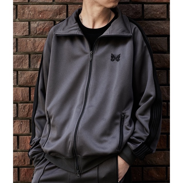 Needles - Needles ARK別注 Track Jacket チャコール XLの通販 by