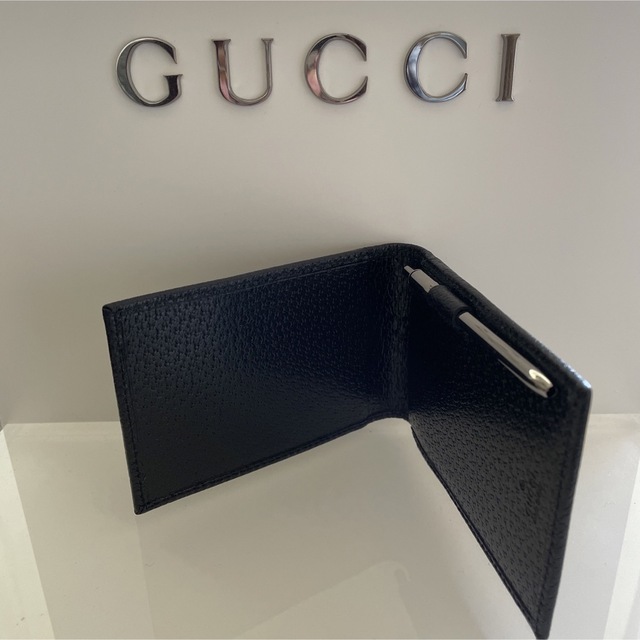 Gucci(グッチ)のGUCCIミニ手帳カバー レディースのファッション小物(名刺入れ/定期入れ)の商品写真