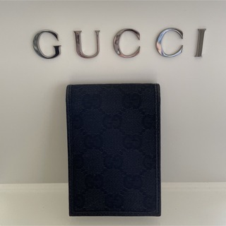 グッチ(Gucci)のGUCCIミニ手帳カバー(名刺入れ/定期入れ)
