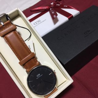 ダニエルウェリントン(Daniel Wellington)の＊大人気＊ダニエルウェリントン 腕時計 40mm＊(レザーベルト)