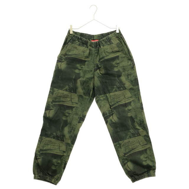 27センチ股下SUPREME シュプリーム 19AW Is Love Skate Pant イズラブ スケート パンツ グリーン