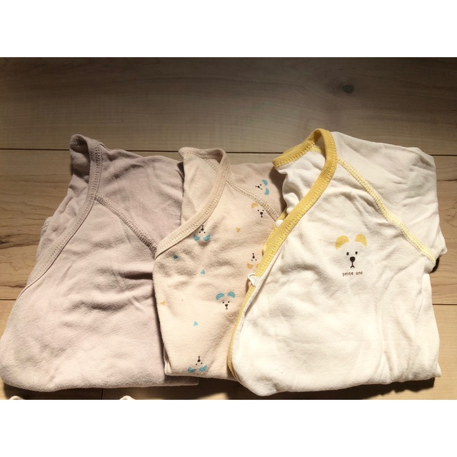 赤ちゃん　肌着セット キッズ/ベビー/マタニティのベビー服(~85cm)(肌着/下着)の商品写真