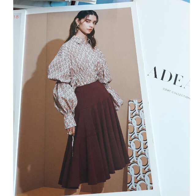 ADEAM❤️2【Camellia Skirt 】ブラック