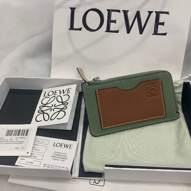 再×14入荷 LOEWE ロエベ コインカードホルダー コインケース - 通販