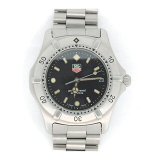 タグホイヤー 2000シリーズ プロフェショナル 962.006 メンズ腕時計 黒 クォーツ