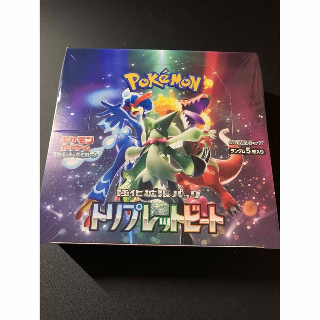 ポケモンカード　トリプレットビート　新品未開封ボックス 1box シュリンク付