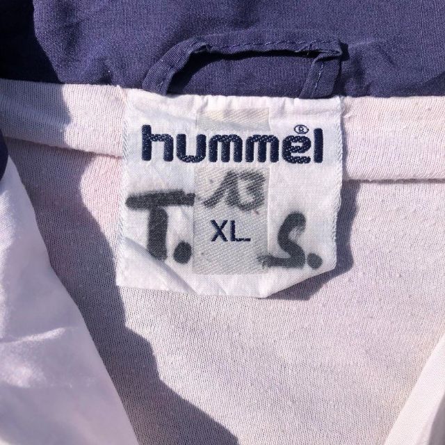 hummel 90s hummel ヒュンメル ハーフジップ ブルゾン プルオーバー XLの通販 by -｜ヒュンメルならラクマ