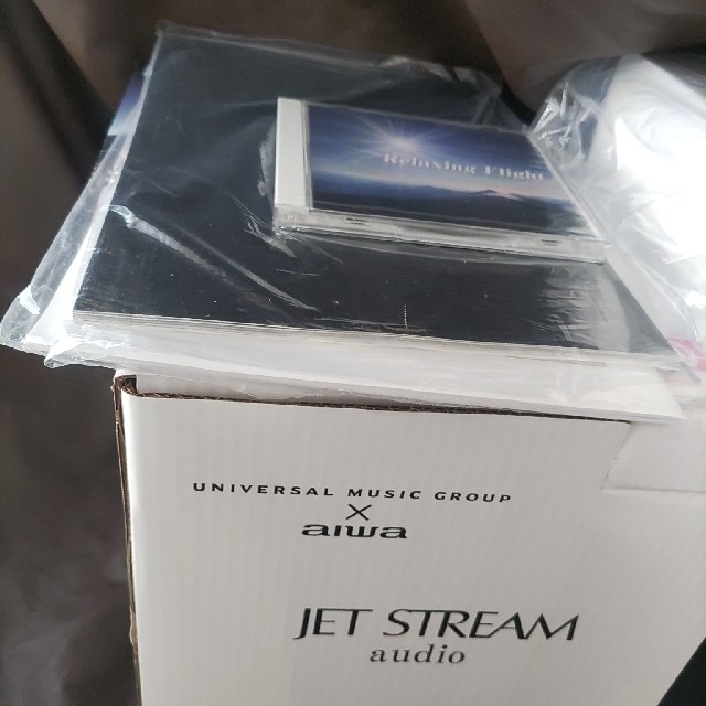 （575）未使用　AIWA JET STREAMジェットストリームオーディオ スマホ/家電/カメラのオーディオ機器(ポータブルプレーヤー)の商品写真