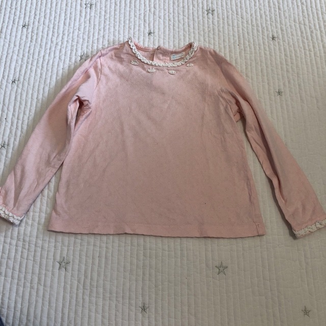 Combi mini(コンビミニ)のコンビミニ　長袖　110cm キッズ/ベビー/マタニティのキッズ服女の子用(90cm~)(Tシャツ/カットソー)の商品写真