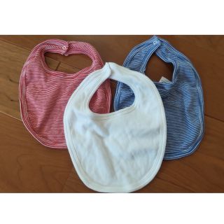 プチバトー(PETIT BATEAU)の※未使用※プチバトースタイセット(ベビースタイ/よだれかけ)