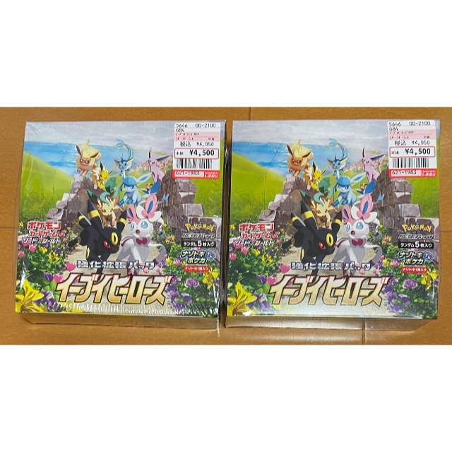 ポケモン - 【新品未開封】※シュリンク破れあり イーブイヒーローズ