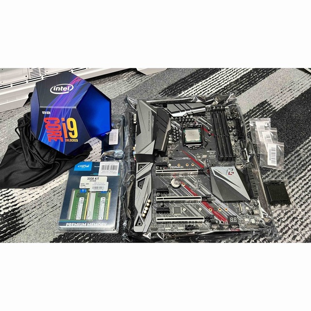 IntelⓇCORE™i9 9900K+Z390マザー+メモリ32GBセット 【お気に入り