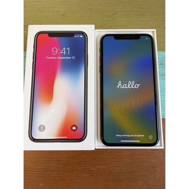 iPhonex 本体 スペースグレイ 256GB - スマートフォン本体