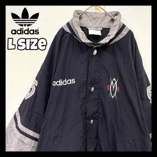 adidasナイロンジャケット アディダストラックジャケット ナンバー55