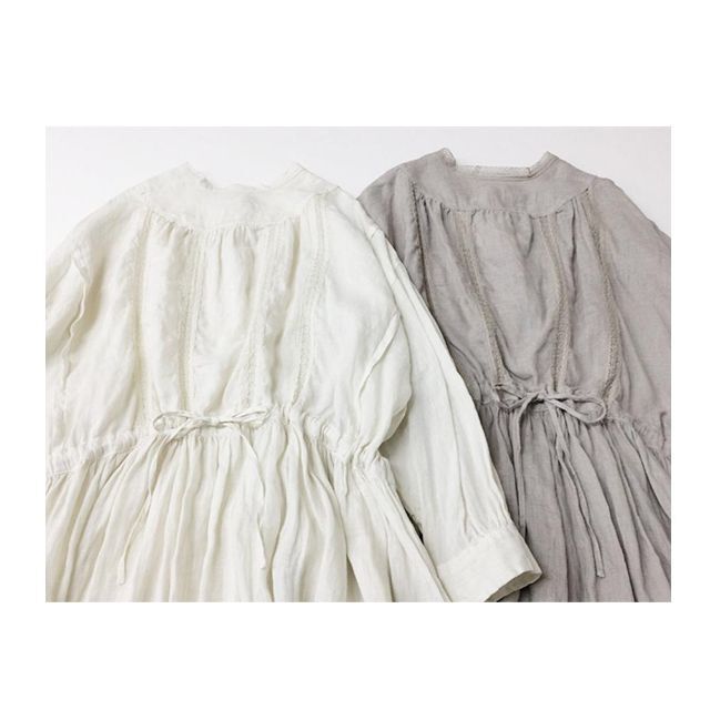 nest Robe＊ネストローブ＊2way＊リネントーションレースチュニック