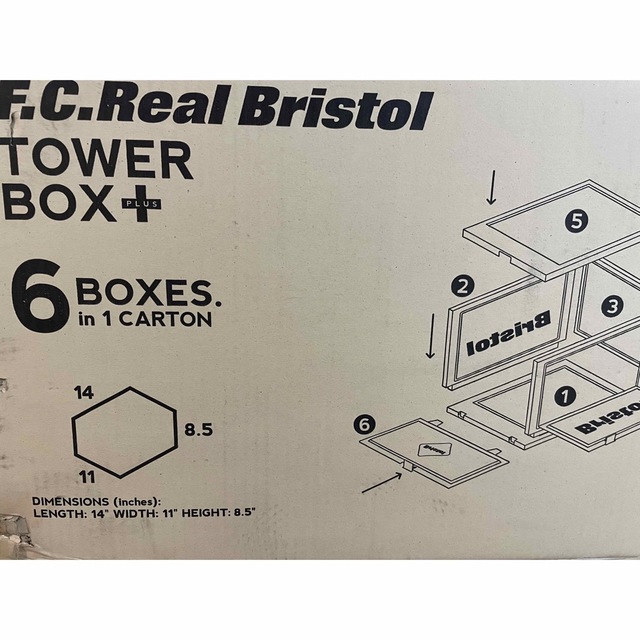 6個 FCRB bristol TOWER BOX タワーボックス プラス