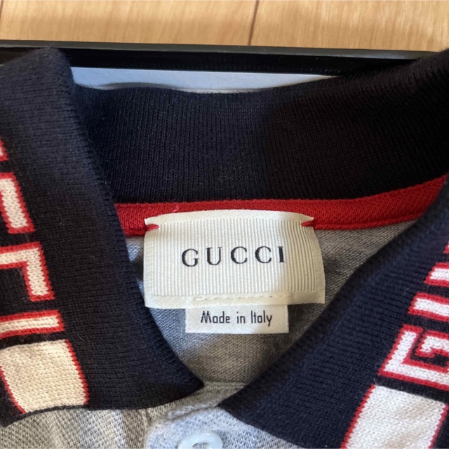 Gucci(グッチ)の超美品 GUCCI キッズ ポロシャツ 10 キッズ/ベビー/マタニティのキッズ服男の子用(90cm~)(Tシャツ/カットソー)の商品写真