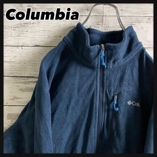 Columbia(コロンビア)の【特価】Columbiaコロンビア フリース フルジップ ワンポイント刺繍ロゴ7 メンズのジャケット/アウター(ブルゾン)の商品写真