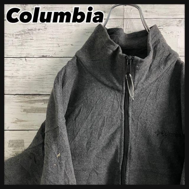 【特価】Columbiaコロンビア フリース フルジップ ワンポイント刺繍ロゴ9