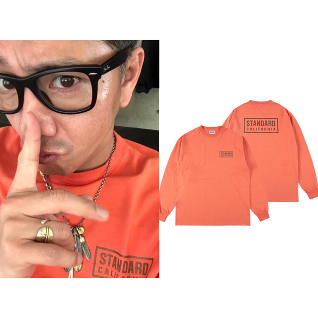 木村拓哉着用】STANDARD CALIFORNIA LONG Tシャツ 驚きの価格 www.gold