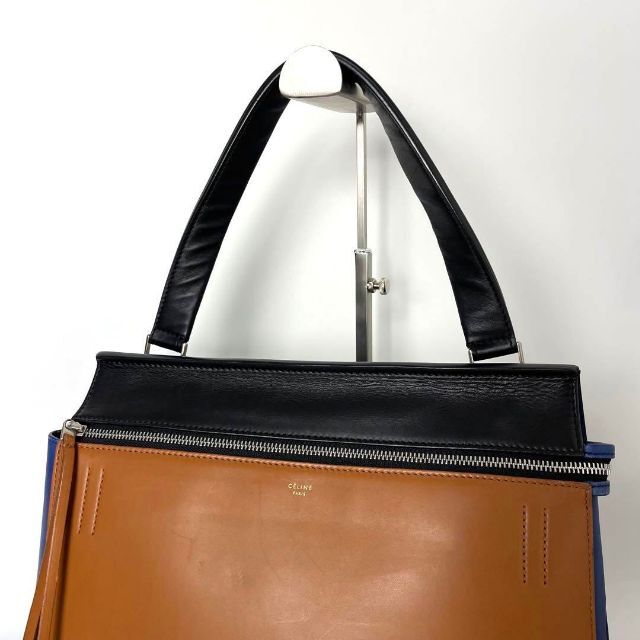 【美品・保存袋付】セリーヌ　CELINE エッジ　マルチカラー　ハンドバッグ 1