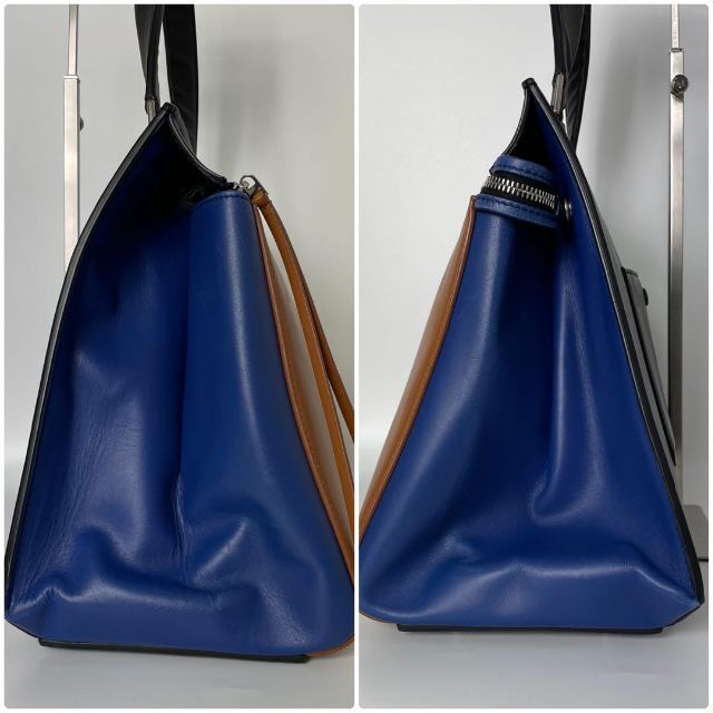 【美品・保存袋付】セリーヌ　CELINE エッジ　マルチカラー　ハンドバッグ 4