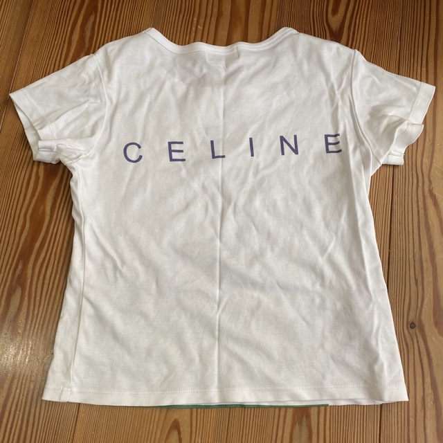 110cm セリーヌ ブランドロゴ 半袖Tシャツ ゴルフ ゴルファー 日本製
