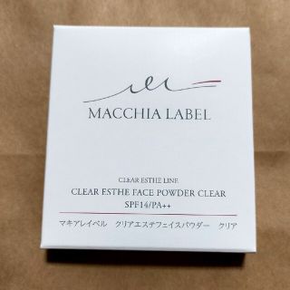 マキアレイベル(Macchia Label)のマキアレイベル　フェイスパウダー　クリア　詰替用(フェイスパウダー)