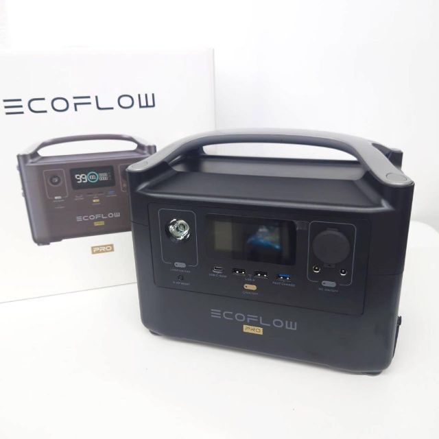 EcoFlow RIVER Pro エコフロー 600 ポータブルバッテリー