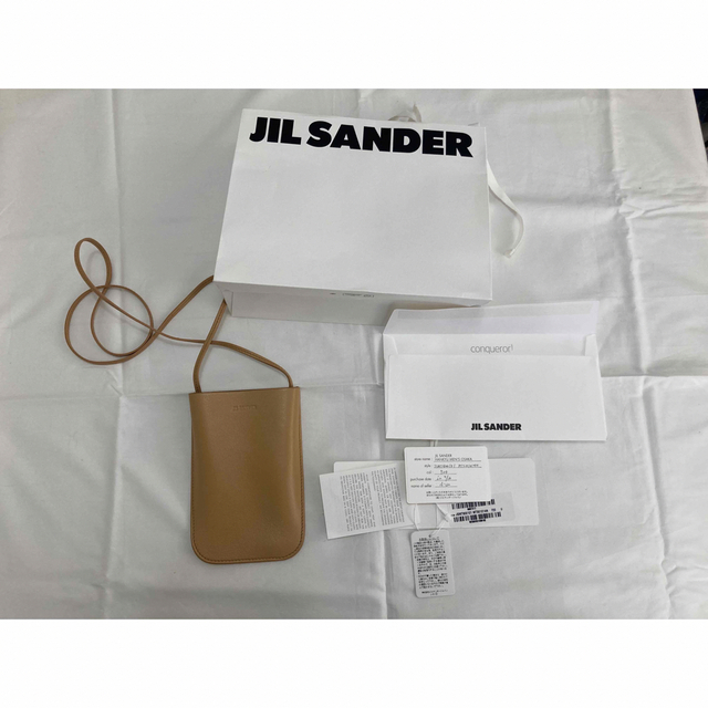 Jil Sander(ジルサンダー)の新品　Jil Sander ジルサンダー　フォンケース　フォンポーチ　 レディースのファッション小物(ポーチ)の商品写真