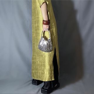 Metal mini cross shoulder bag メタルビーズバッグ(ハンドバッグ)