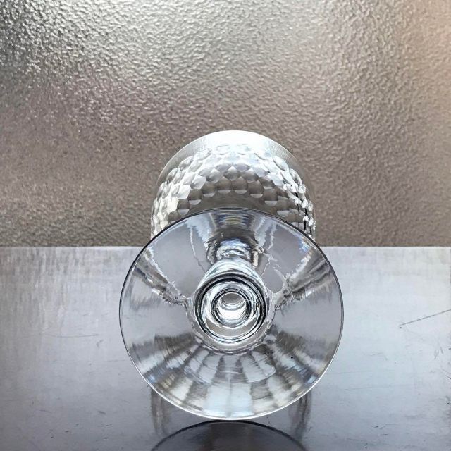 オールドバカラBACCARAT水、ワイン用クリスタルグラス☆ハニカム オールドバカラBACCARAT水、ワイン用クリスタルグラス☆ハニカム