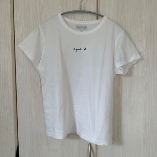 アニエスベー(agnes b.)のアニエスベー　ロゴT  Lサイズ　T3(Tシャツ(半袖/袖なし))