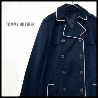 トミーヒルフィガー(TOMMY HILFIGER)のユニセックス　TOMMY HILFIGER イギリス風ピーコート型　ジャケット(ピーコート)