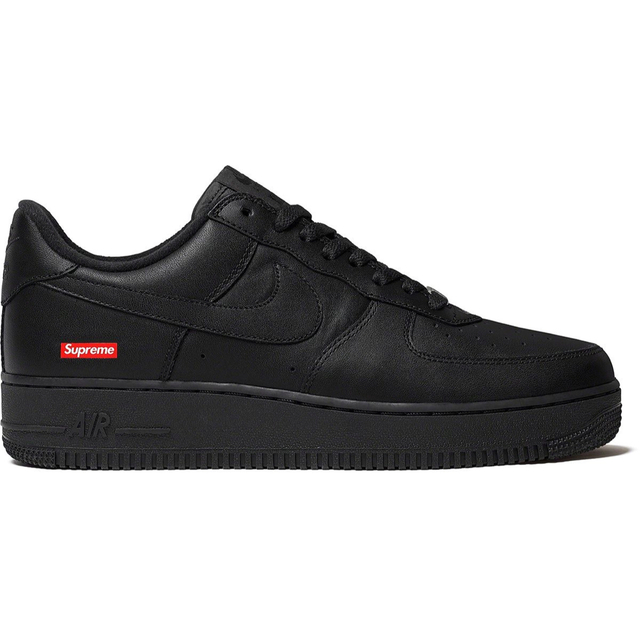 supreme nike air force1 黒 27.5cm 国内正規品 - スニーカー