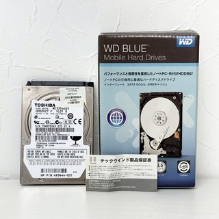★1575 東芝 WD BLUE HDD 2.5インチ 動作未確認 ジャンク(PCパーツ)
