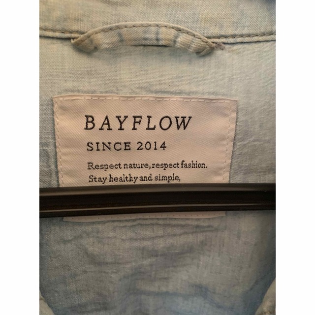 BAYFLOW(ベイフロー)のBAYFLOW ジーンズ風シャツ メンズのトップス(シャツ)の商品写真