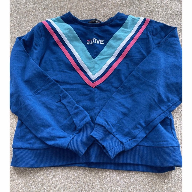 JENNI(ジェニィ)のJENNI LOVE トレーナー🧢💙 キッズ/ベビー/マタニティのキッズ服女の子用(90cm~)(Tシャツ/カットソー)の商品写真