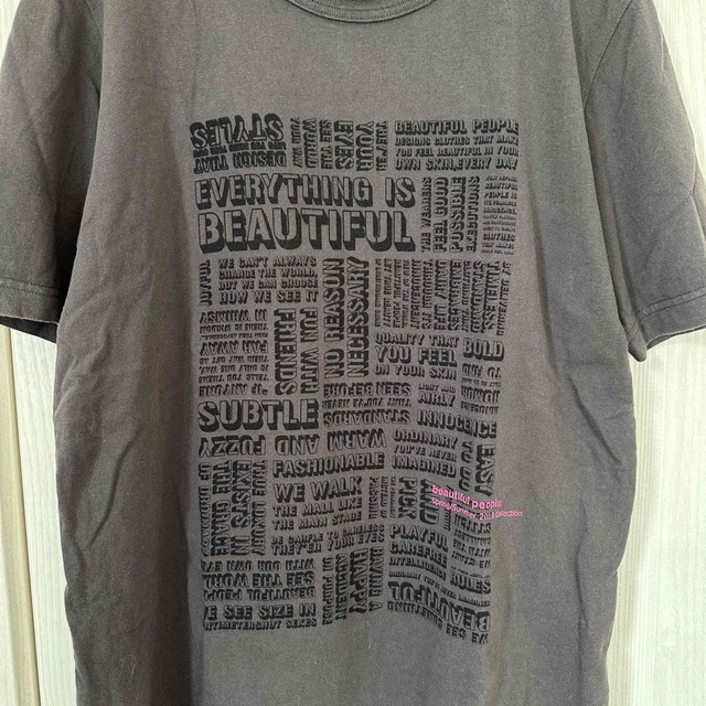 beautiful people(ビューティフルピープル)のbeautyful people  ロゴT 180サイズ レディースのトップス(Tシャツ(半袖/袖なし))の商品写真