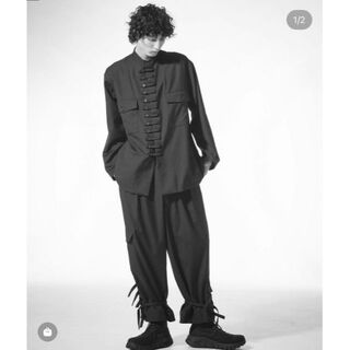 ヨウジヤマモト(Yohji Yamamoto)のS’YTE サイト　3タック 5ループ Cargo Pants☆ヨウジヤマモト(サルエルパンツ)