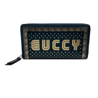 グッチ(Gucci)のグッチ/ラウンドファスナー長サイフ/セガスター/524338 【SA7191】(財布)