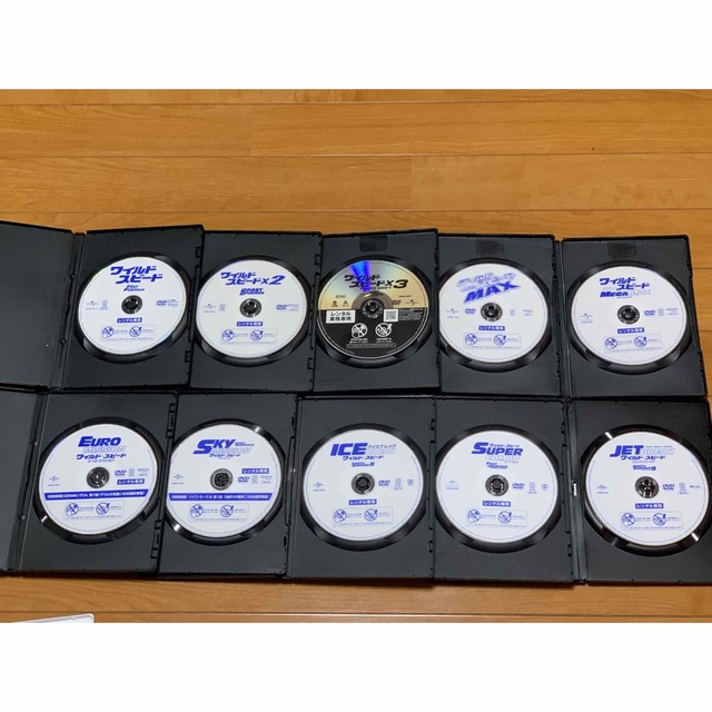 ワイルドスピード/10巻　Blu-rayセット