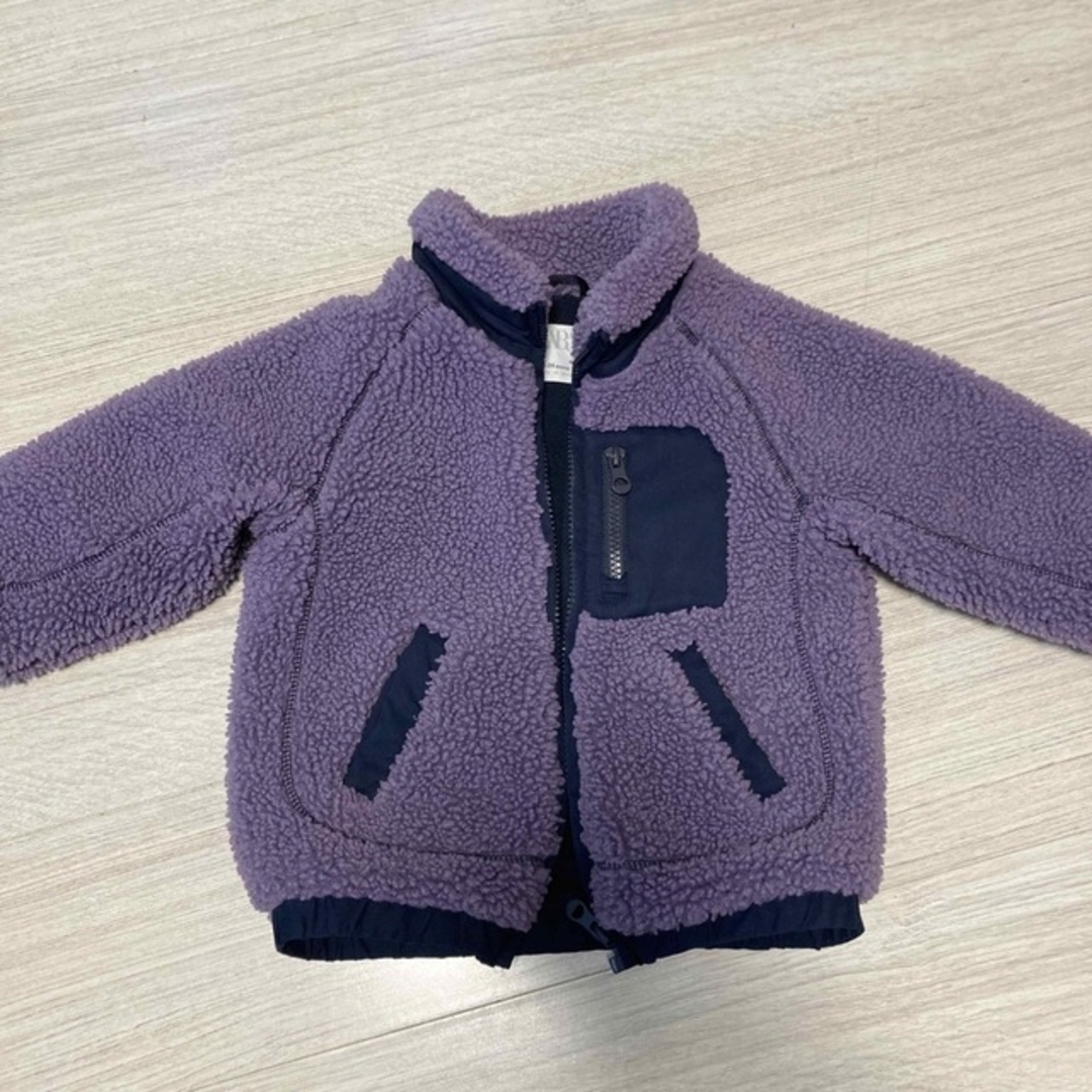 ZARA KIDS(ザラキッズ)のZARA92ボアジャケット キッズ/ベビー/マタニティのキッズ服男の子用(90cm~)(ジャケット/上着)の商品写真