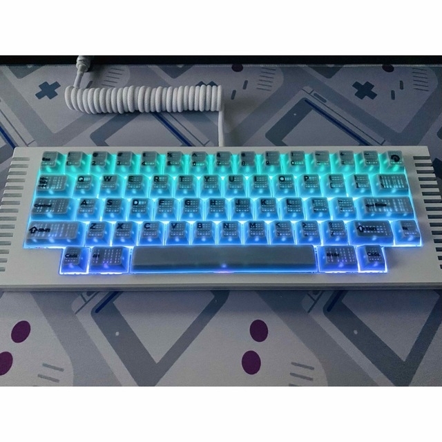 RAMA THERMAL MILK EDITION 自作キーボード - PC周辺機器