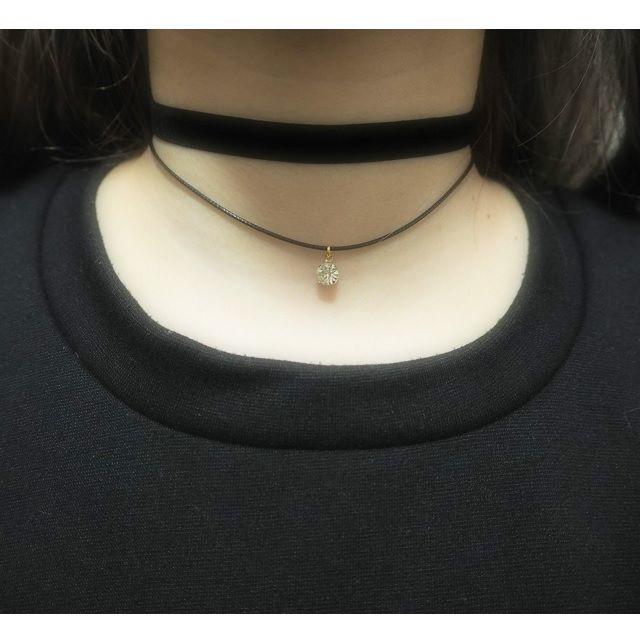 ☆2重ベルベットチョーカー 黒☆ストーンの通販 by はなぶす チョーカー☆ベルベット,黒色☆31cm,ラインストーン