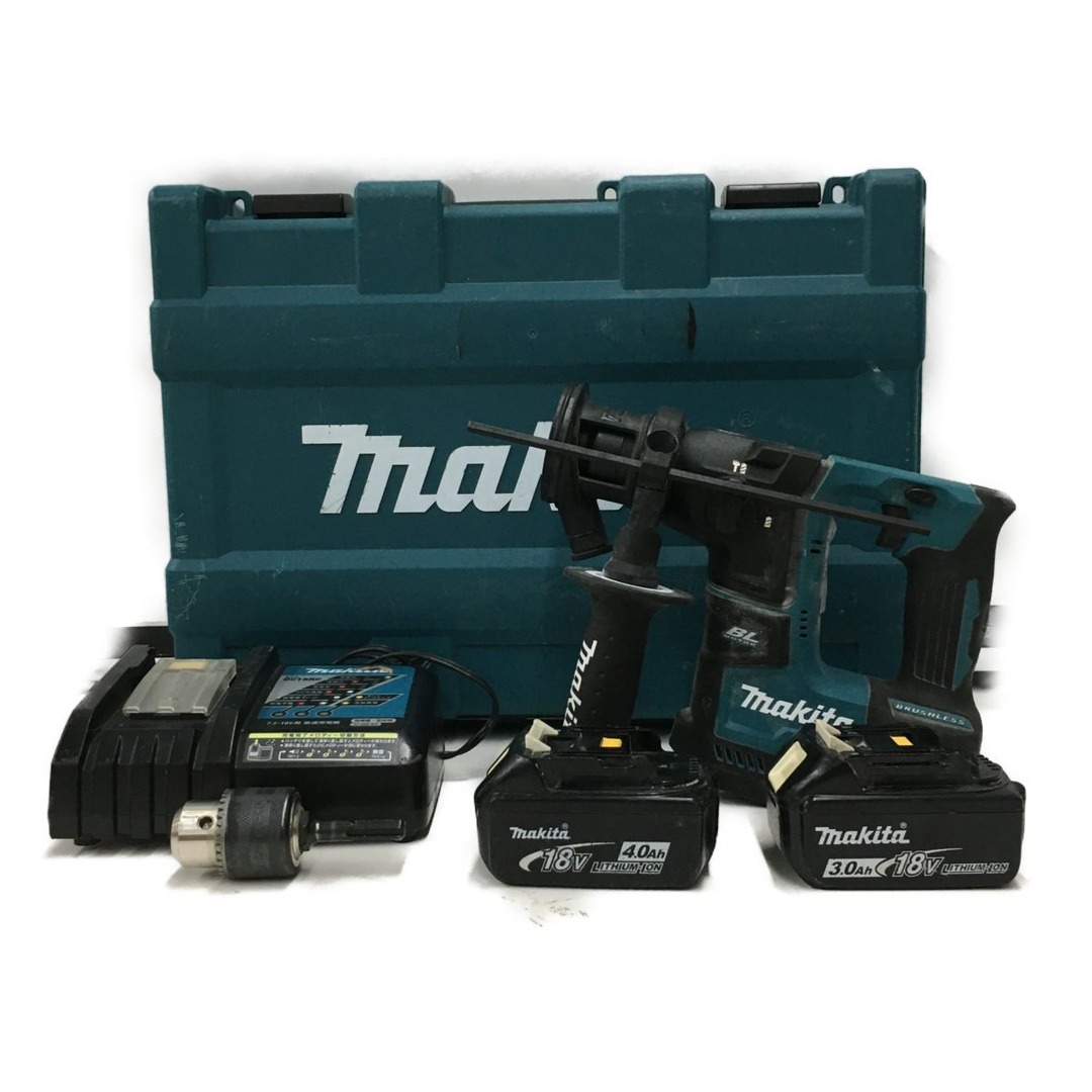 △△MAKITA マキタ 充電式ハンマドリル 18V HR171DRGX ブルー 美品 51.0%OFF 